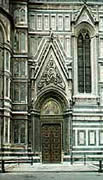Duomo di Firenze: Porta delle Mandorla