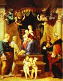 Palazzo Pitti: Madonna del Baldacchino di Raffaello
