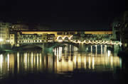 Ponte Vecchio Firenze: Veduta Notturna