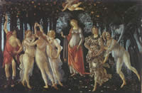 Uffizi - Primavera di Botticelli